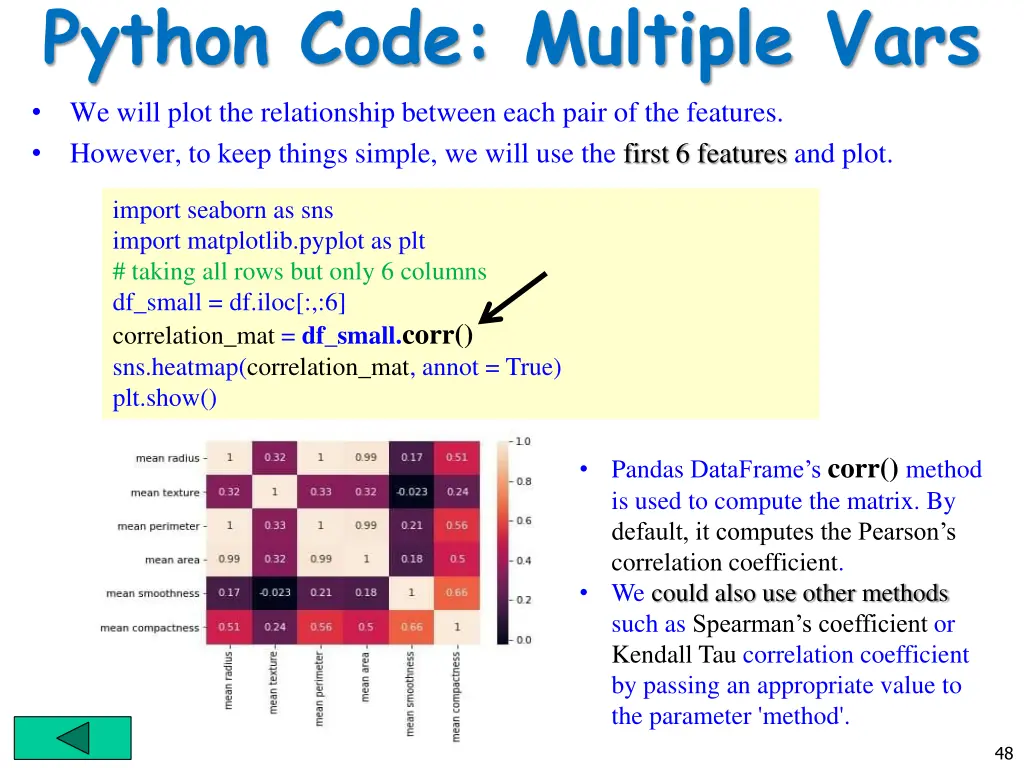 python code multiple vars we will plot