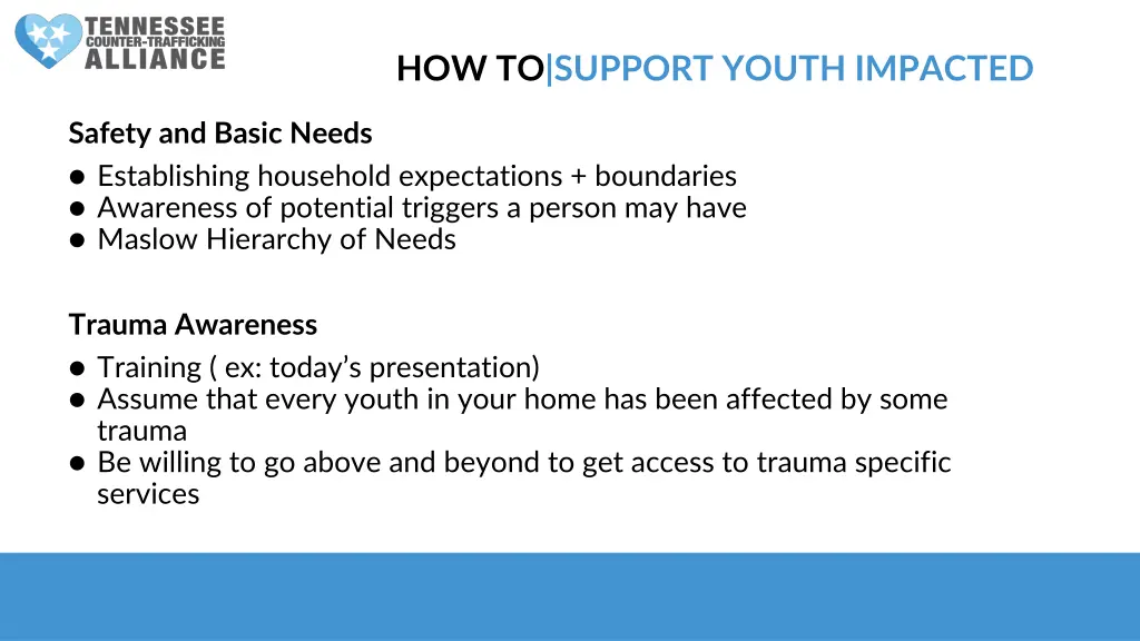 how to support youth impacted 1