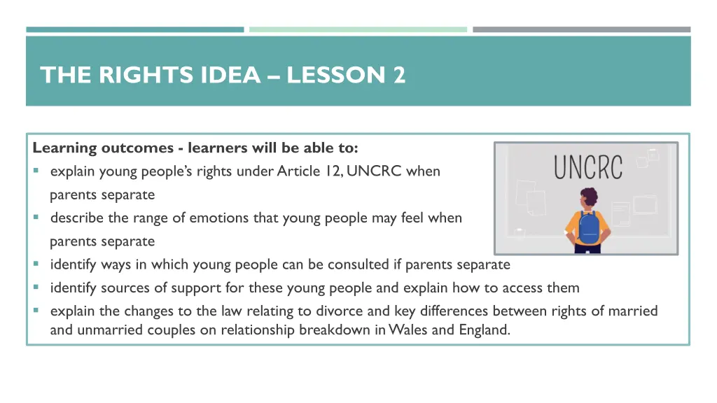 the rights idea lesson 2 1