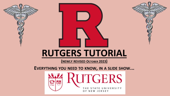 rutgers tutorial newly revised o ctober 2023
