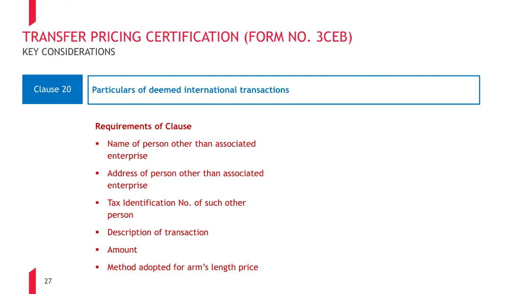 transfer pricing certification form no 3ceb 11