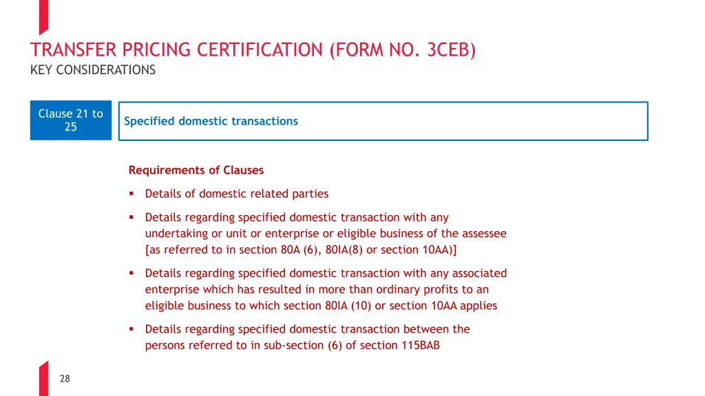 transfer pricing certification form no 3ceb 12