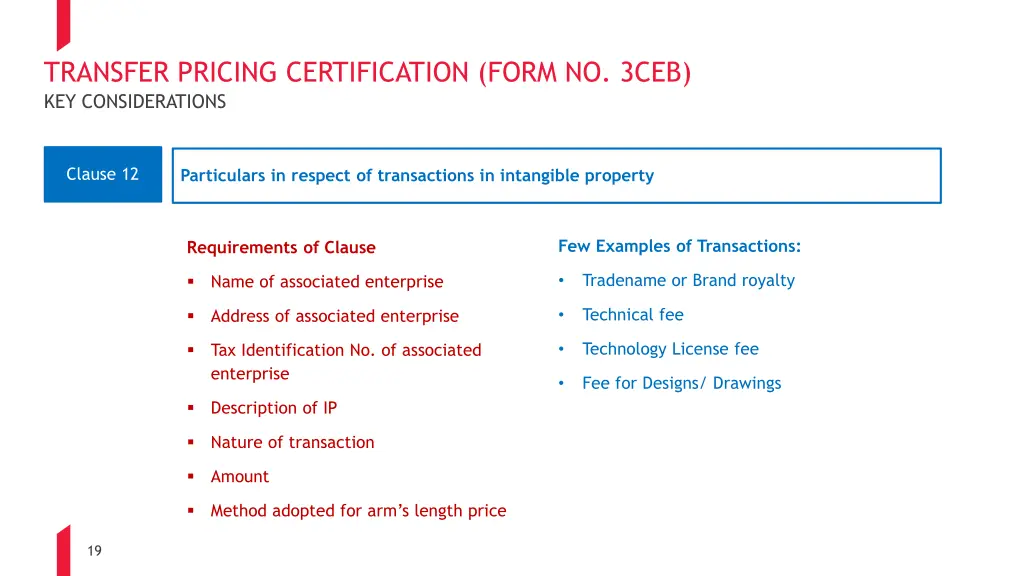 transfer pricing certification form no 3ceb 3