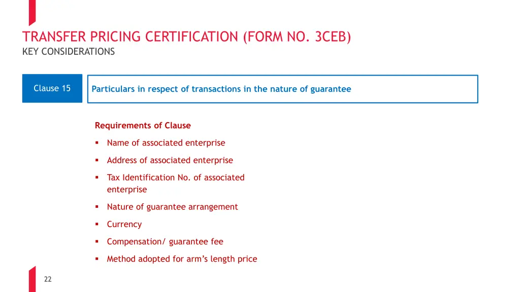 transfer pricing certification form no 3ceb 6