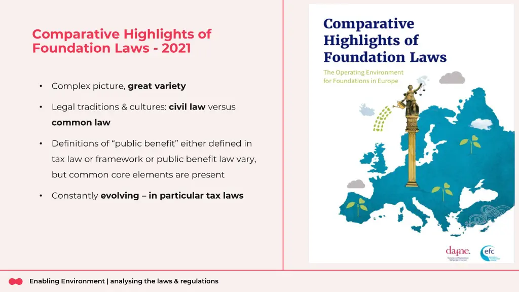 comparative highlights of foundation laws 2021