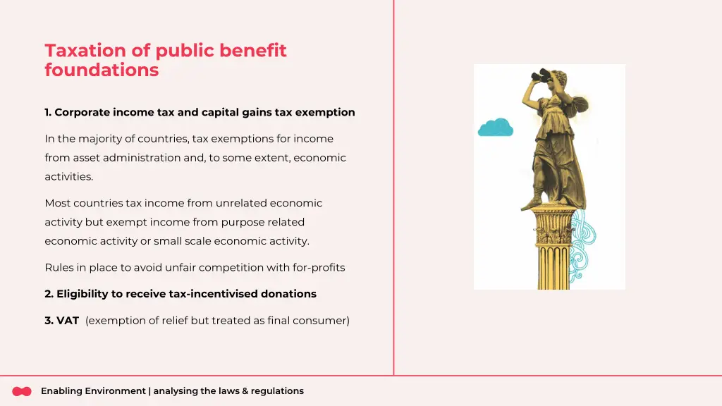 taxation of public benefit foundations
