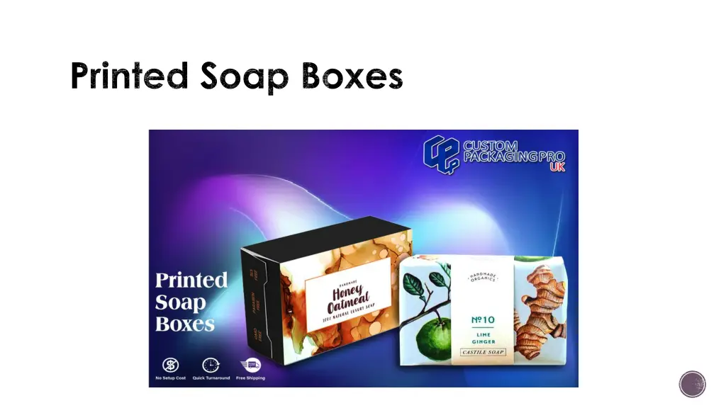 printed soap boxes