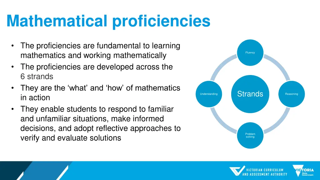 mathematical proficiencies