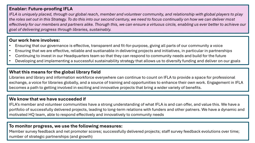 enabler future proofing ifla ifla is uniquely