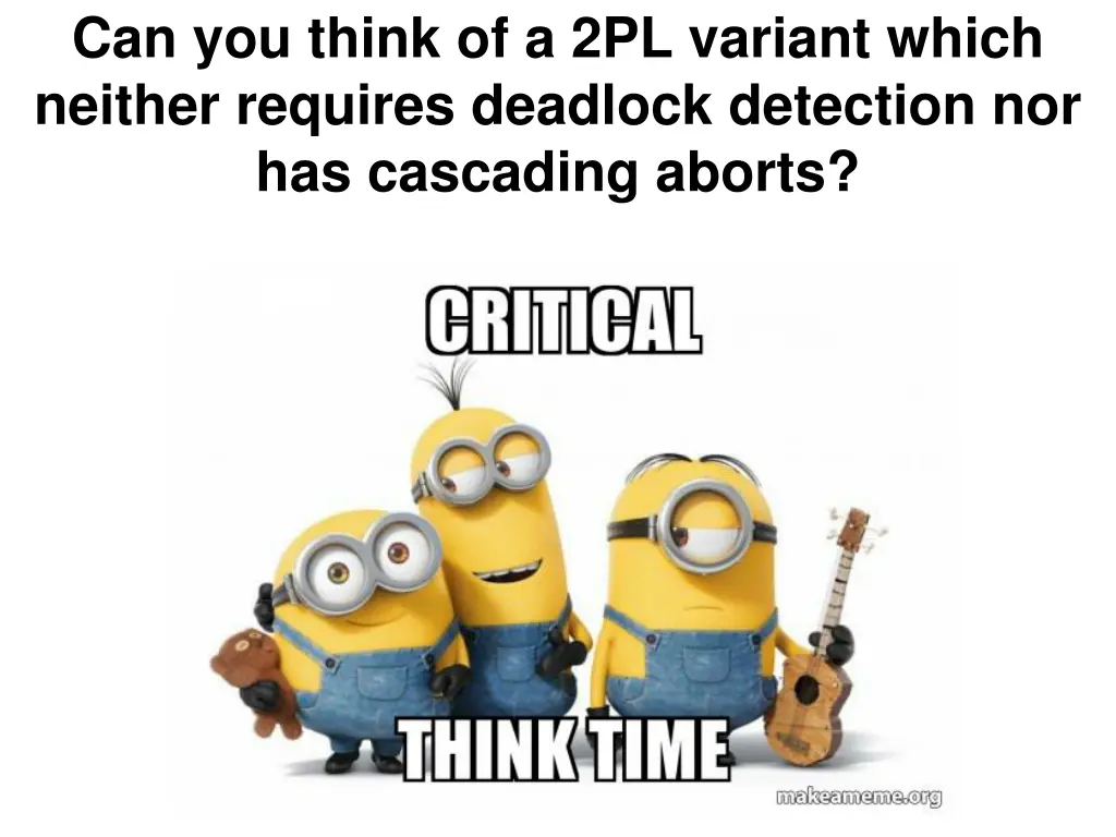 can you think of a 2pl variant which neither