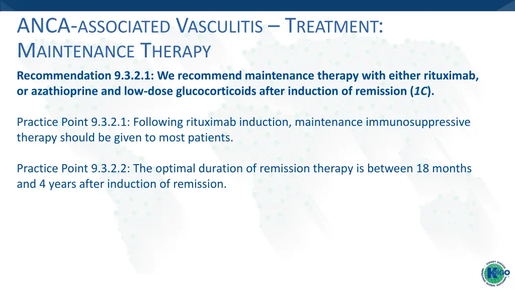 anca associated v asculitis t reatment