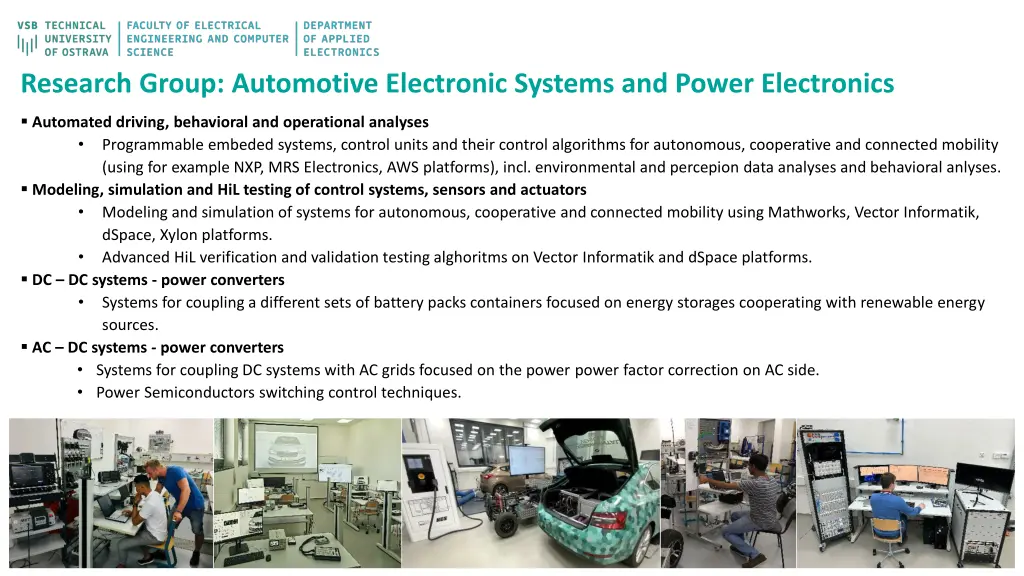 research group automotive electronic systems 1