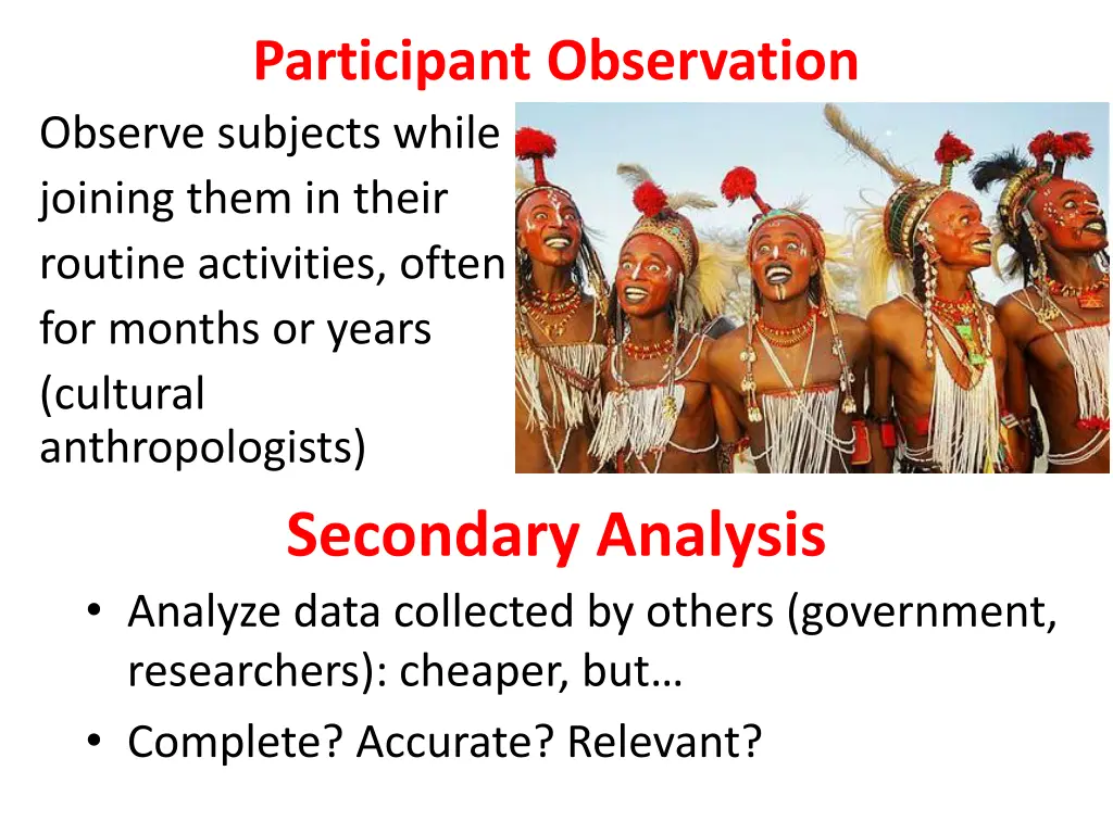 participant observation observe subjects while