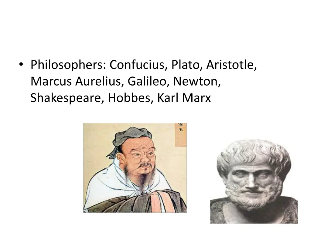 philosophers confucius plato aristotle marcus