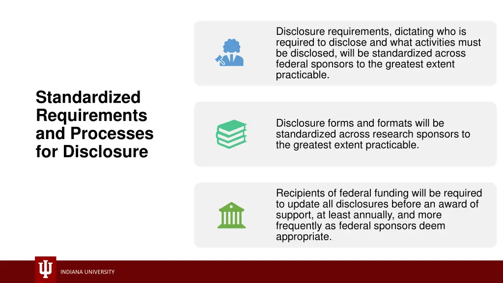 disclosure requirements dictating who is required