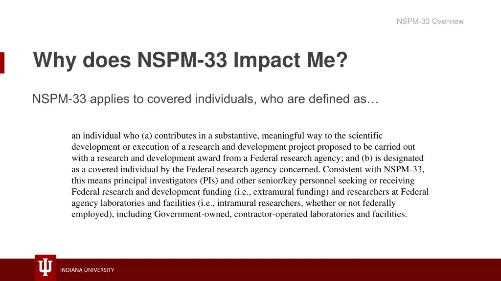 nspm 33 overview 2