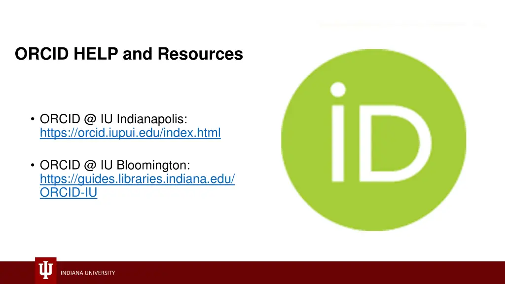 orcid help and resources