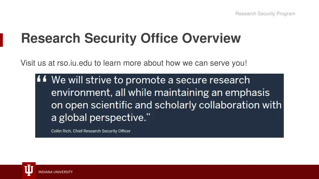 research security program 3