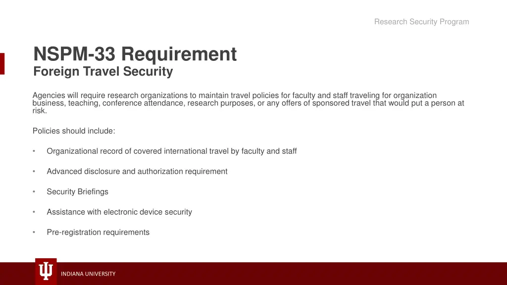 research security program 7