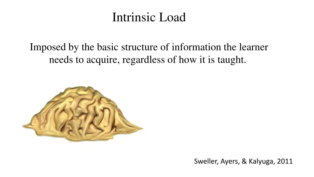 intrinsic load