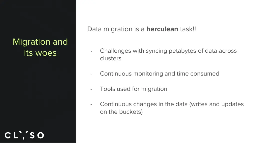 data migration is a herculean task