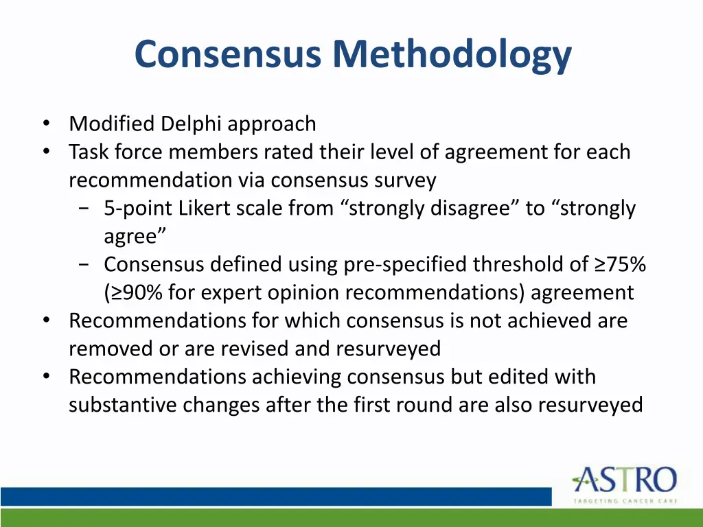 consensus methodology