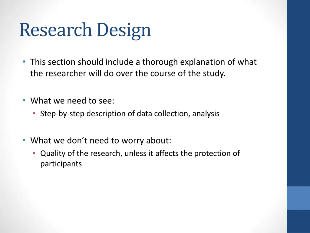 research design