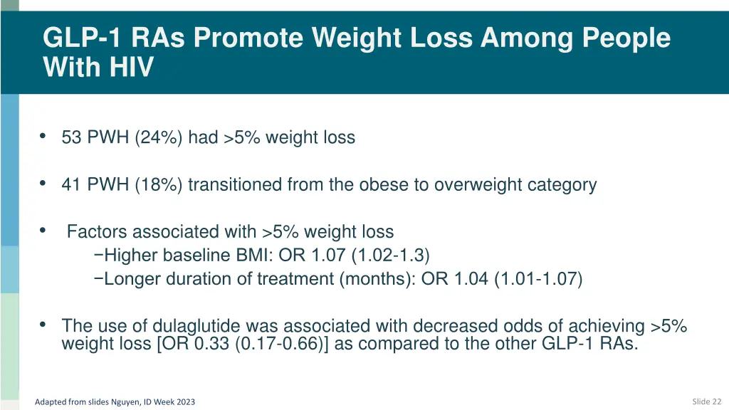 glp 1 ras promote weight loss among people with 1