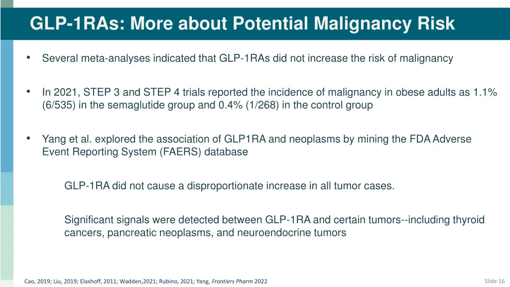 glp 1ras more about potential malignancy risk