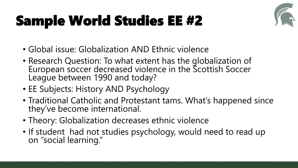 sample world studies ee 2 sample world studies