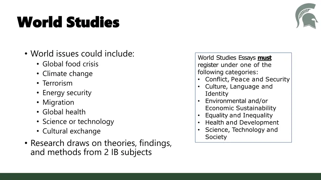 world studies world studies 1