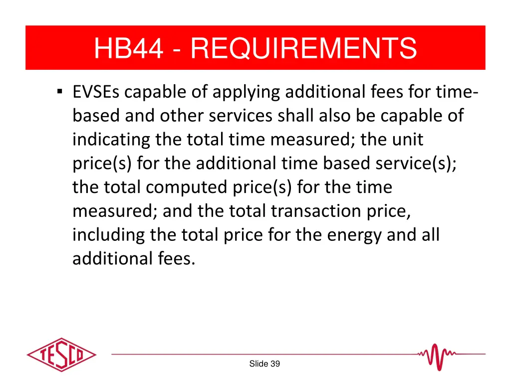 hb44 requirements 1