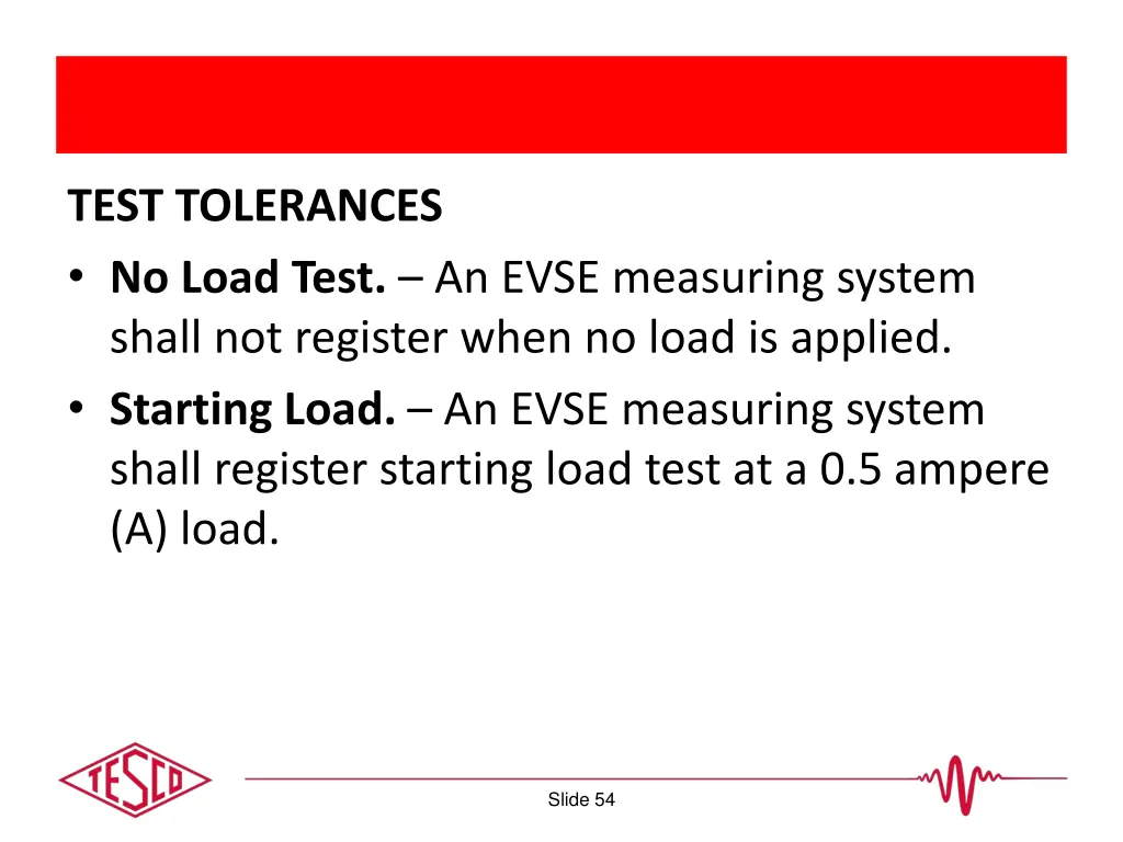 hb44 testing tolerances