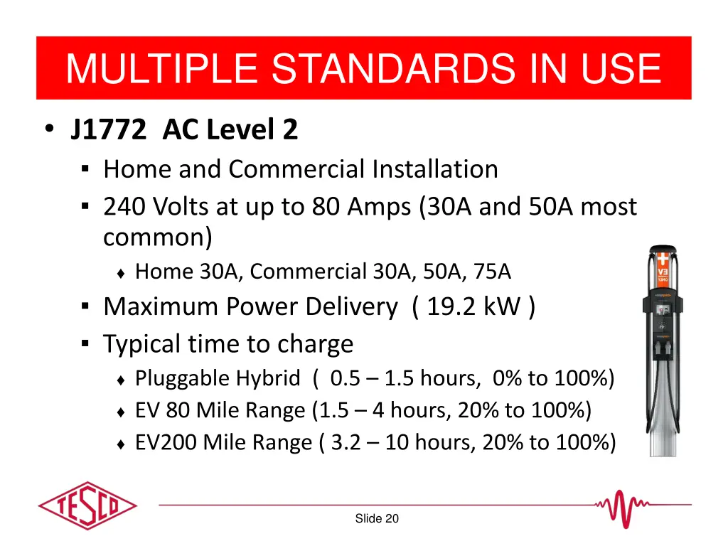 multiple standards in use 2