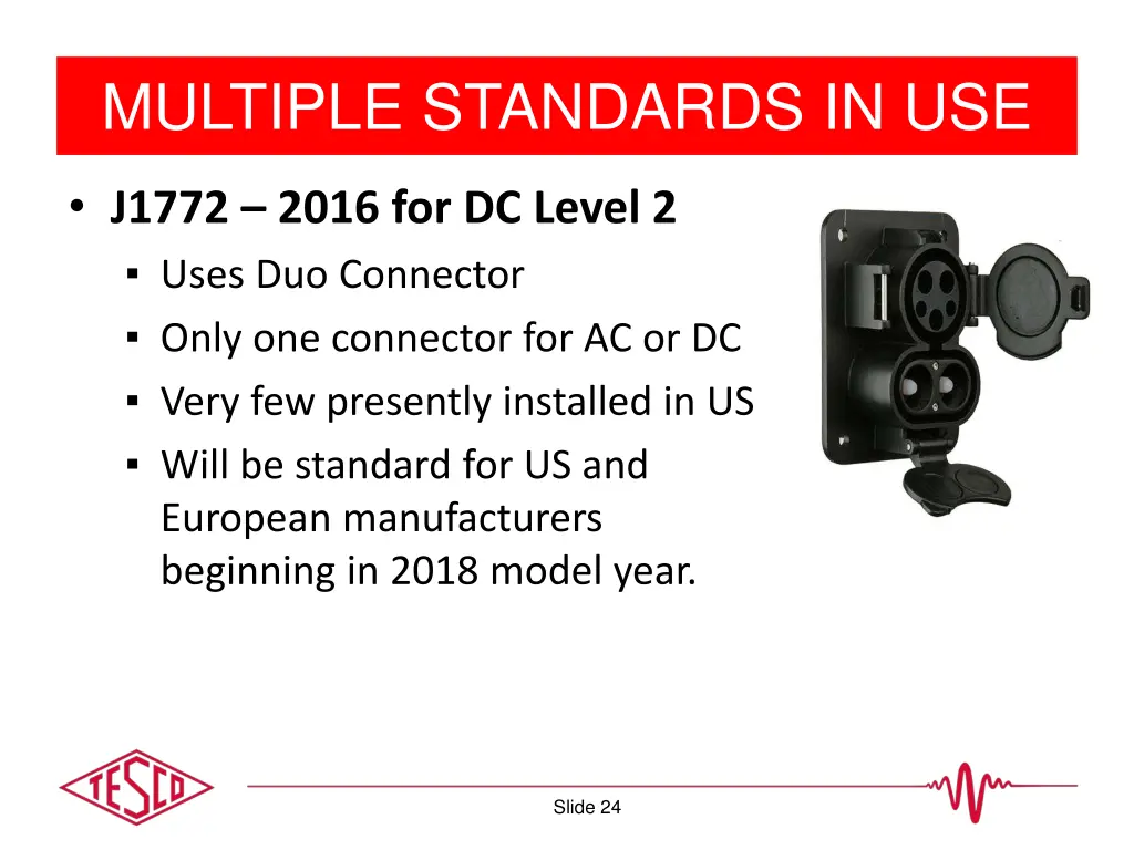 multiple standards in use 6