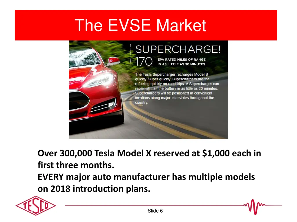 the evse market t 1