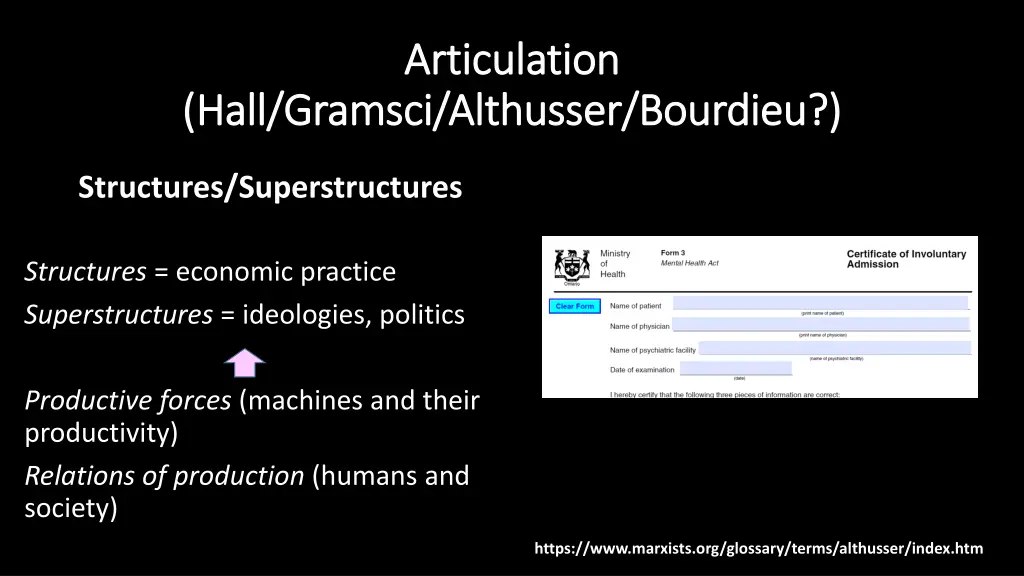 articulation articulation althusser bourdieu