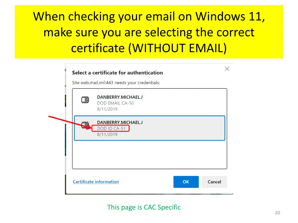 when checking your email on windows 11 make sure