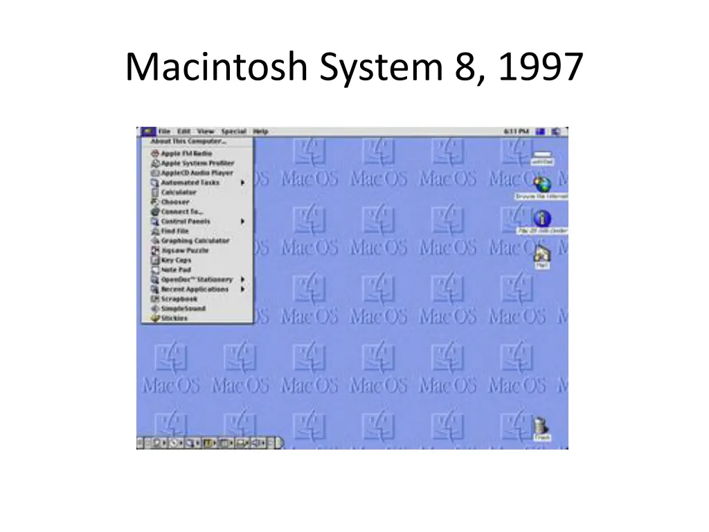 macintosh system 8 1997