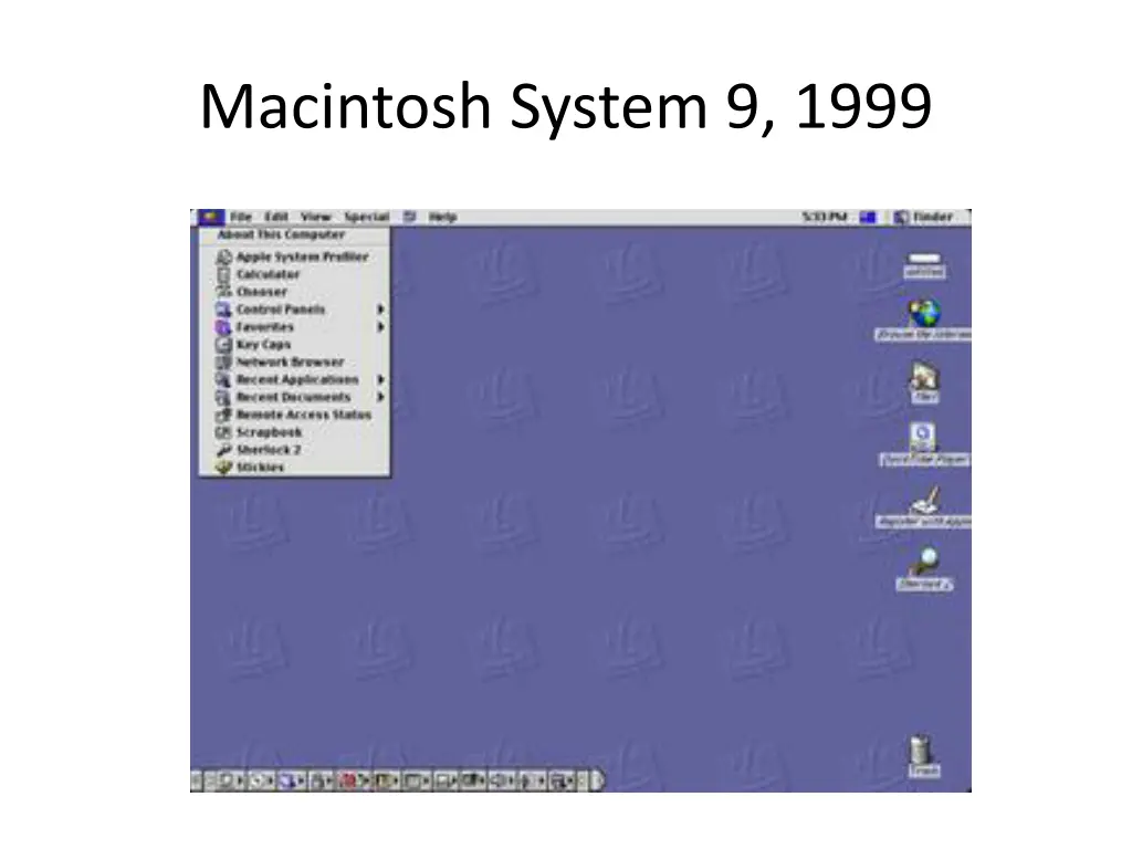 macintosh system 9 1999