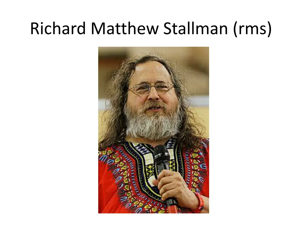 richard matthew stallman rms