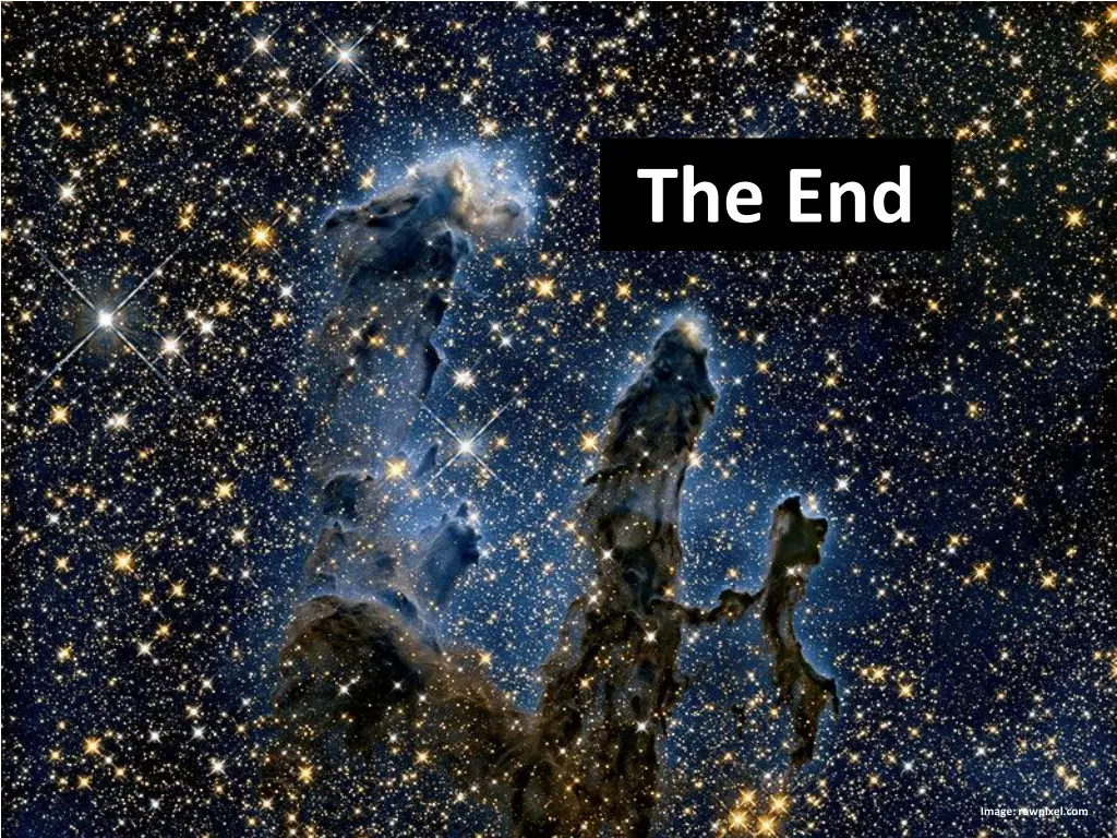 the end