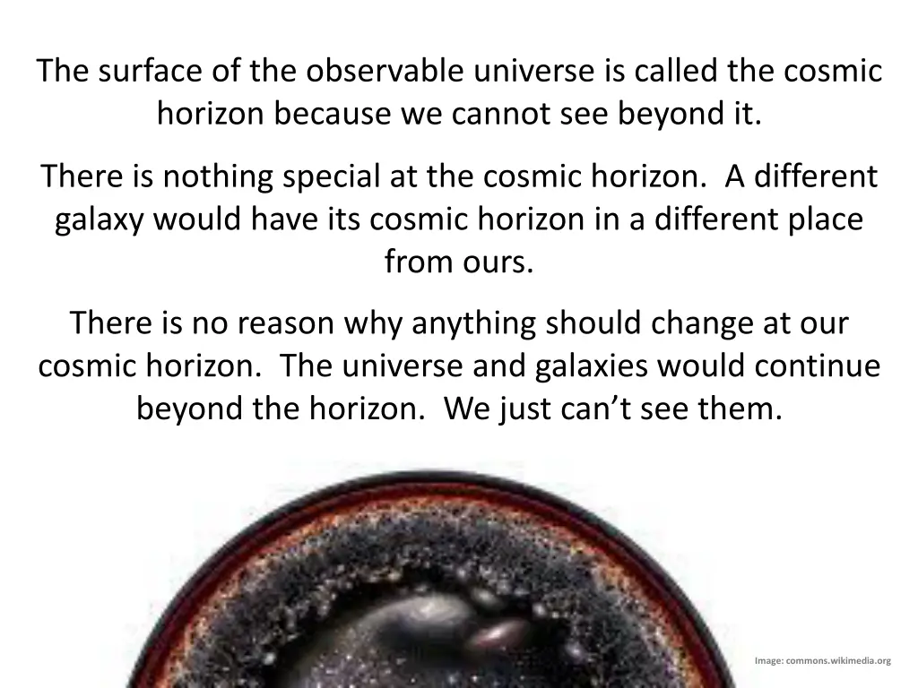 the surface of the observable universe is called