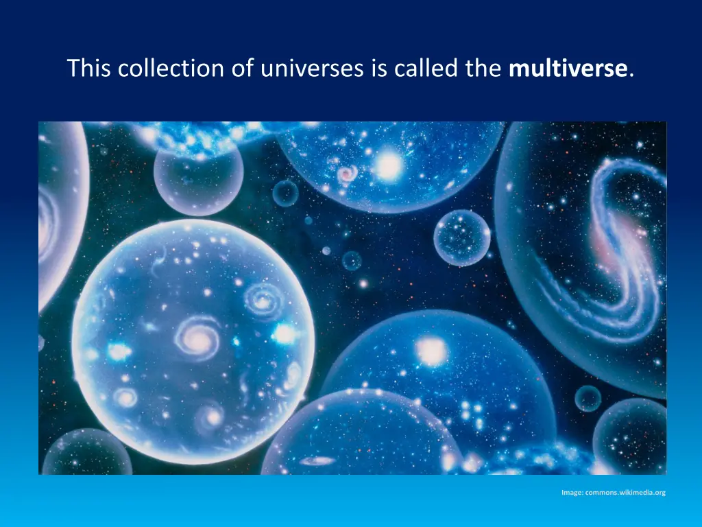 this collection of universes is called