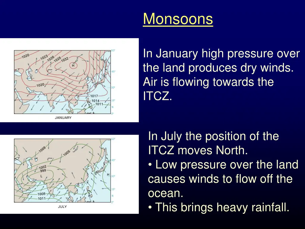 monsoons