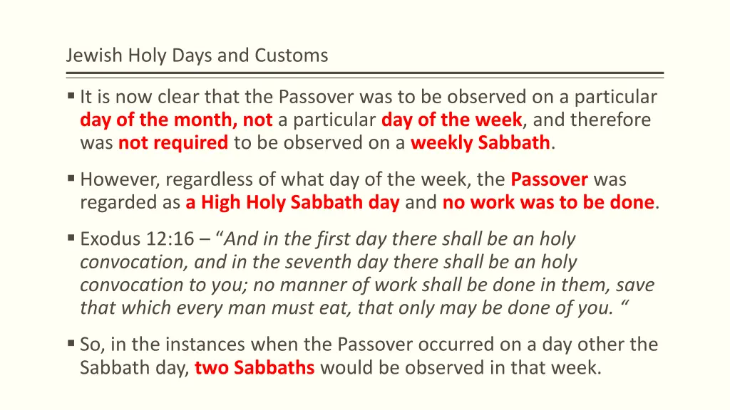 jewish holy days and customs