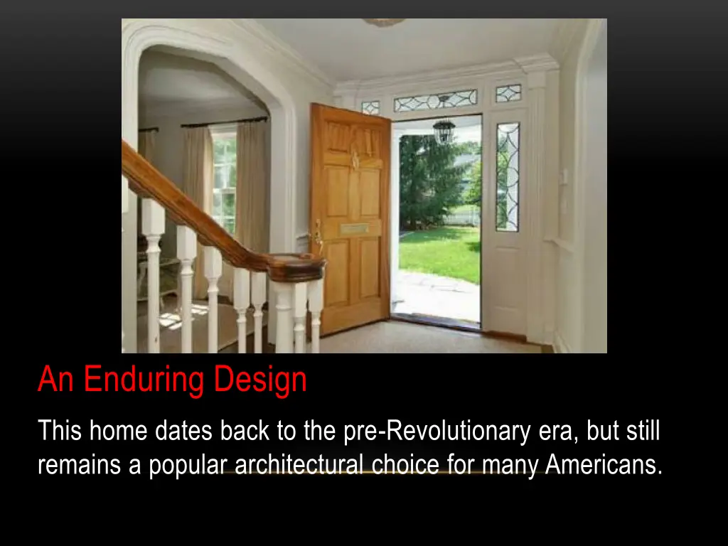 an enduring design