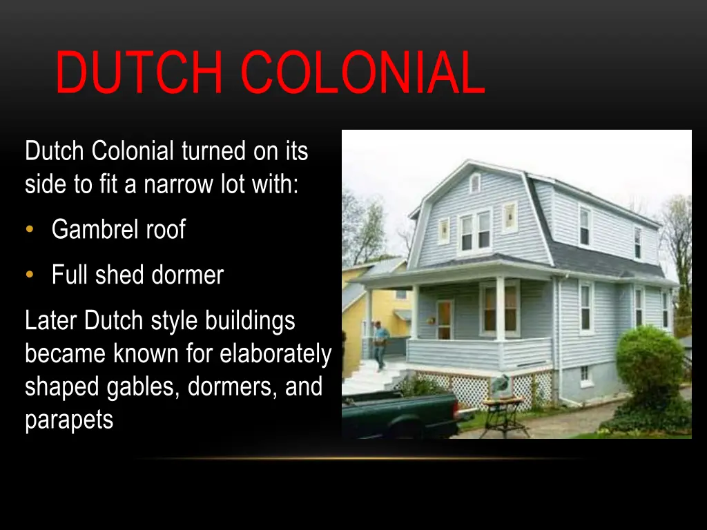 dutch colonial 1