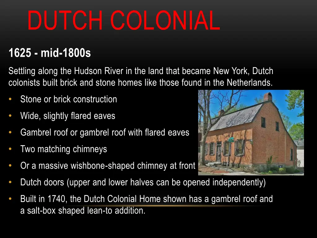 dutch colonial