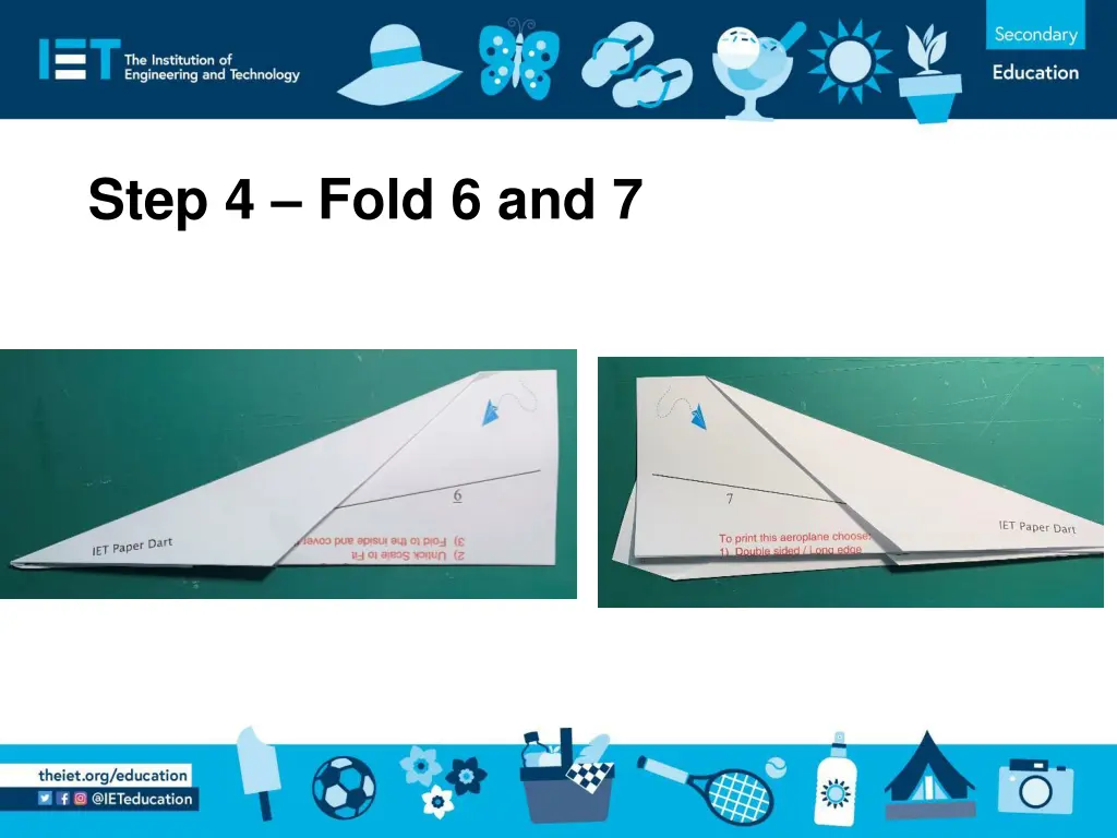 step 4 fold 6 and 7